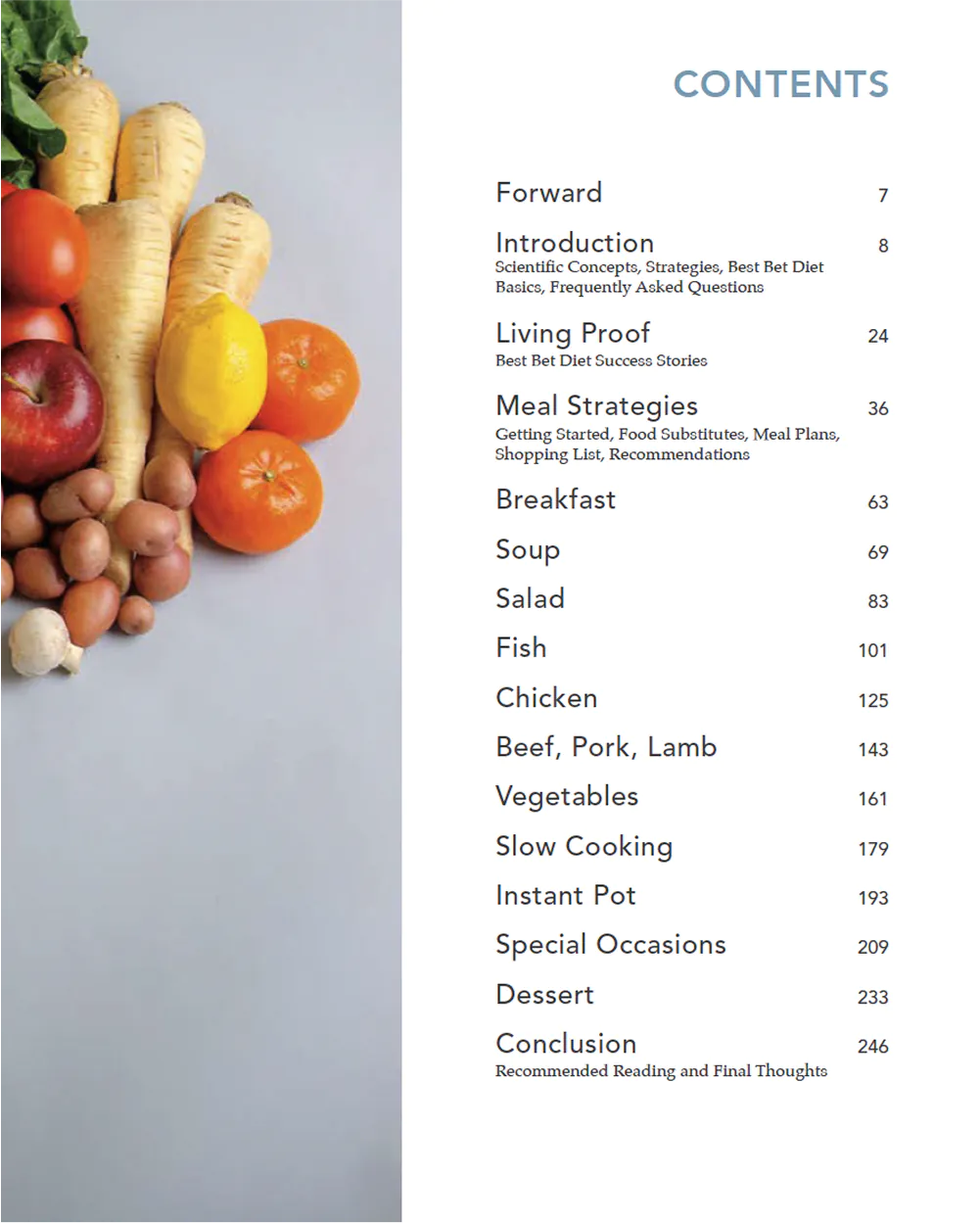Best Bet Diet Cookbook - FREE