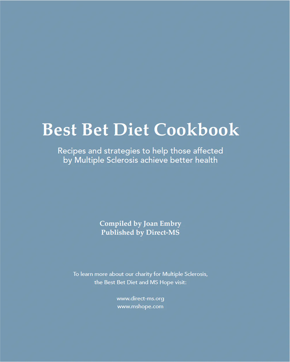Best Bet Diet Cookbook - FREE